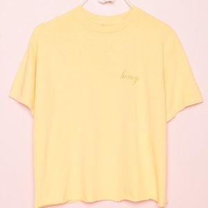 Brandy Melville honey tee